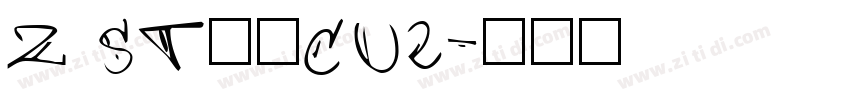 Z ST原版CU2字体转换